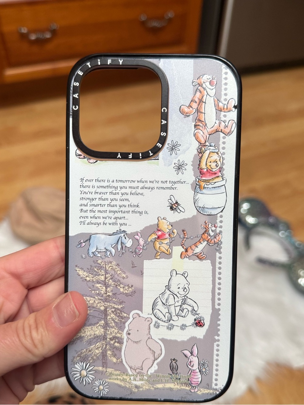 winnie the pooh casetify 15 pro max 
like new
